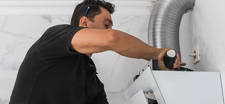 Precision In-wall Dryer Vent Cleaning & Rerouting Corrections in Palm Desert, CA